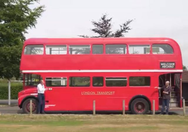 Vintage Red Bus Company